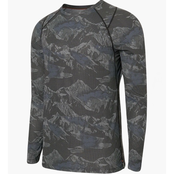 SAXX Quest Quick-Dry Pullover Mens Large Long Sleeve Crew Base Layer Lightweight - Picture 1 of 10